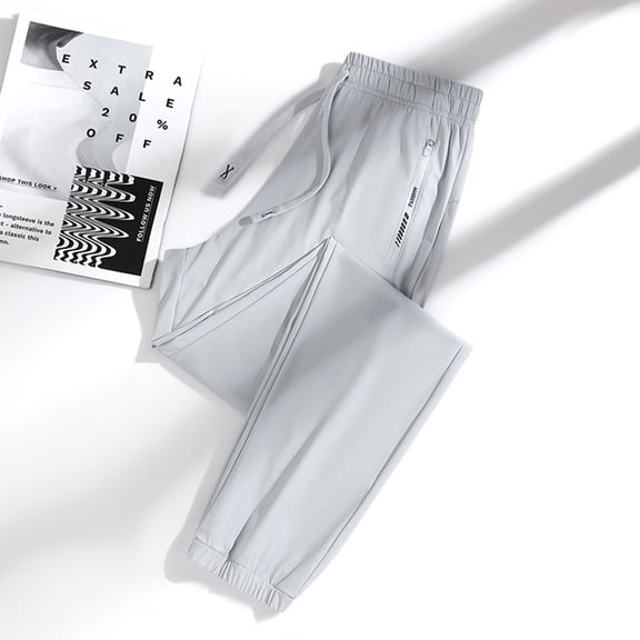 CLOISE Womens Pants With Pockets Sweatpants for Women Casual Drawstring Elastic Waist Sweatpants Pull On Running Workout Trousers Comfy Print Sweatpants Casual Fashion Gray