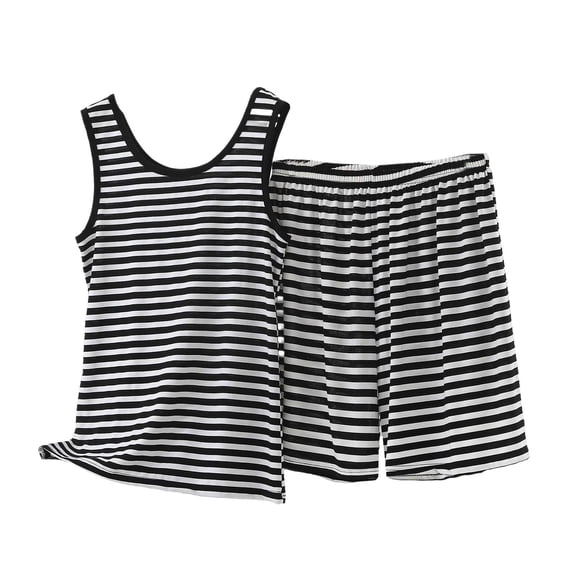 CLOISE Womens Workout Set Gym Plus Size 2 Piece Outfits Beach Matching Sets Sleeveless Tank Tops Shorts Vacation Clothes