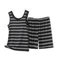 thumbnail image 1 of CLOISE Workout Set Clothes for Women Plus Size 2 Piece Outfits Matching Sets Sleeveless Tank Tops Shorts Vacation Clothes, 1 of 5