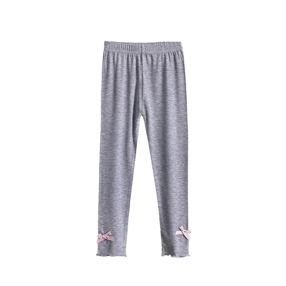 CLOISE Yoga Leggings for Boys Girls Elastic Waist Full Length Tights Stretchy Skinny Workout Pants Solid Seamless Bottoms