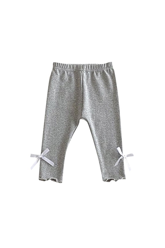 Yoga Leggings for Boys Girls Elastic Waist Full Length Tights Stretchy Skinny Workout Pants Solid Seamless Bottoms