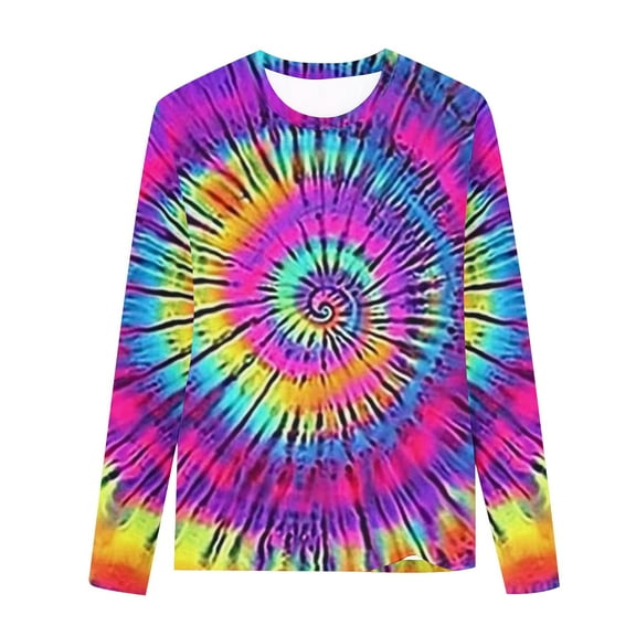 CLOISE Youth White Tshirt Boys Girls White Long Sleeve Crew Neck Tops Print Casual Fashion Fall Winter Clothes 3-14T