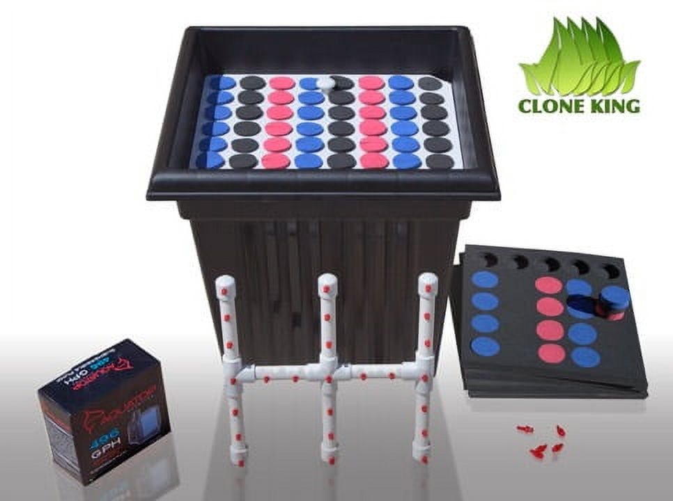 CLONE KING 64 SITE AEROPONIC CLONER CLONING MACHINE - Walmart.com