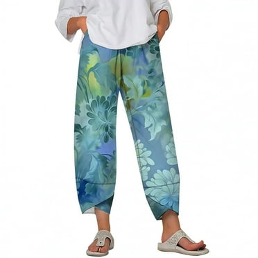 CLOOCL Oversize Trousers Vintage Flowers Pattern 3D Print Casual Pant Streetwear Plus Size Women Jogging Pants