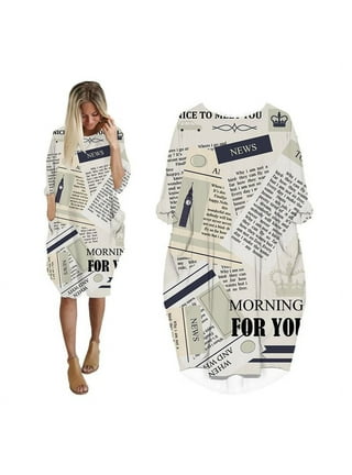 Newspaper shirt dress clearance