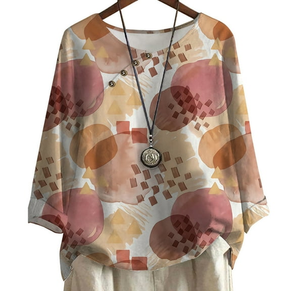 CLOOCL Women Oversized Blouse Art illustration Graphics 3D Print Long Sleeve Plus Size T-Shirt Casual Tops