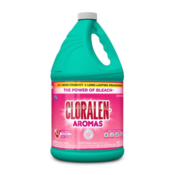 CLORALEN® Household Cleaning Liquid Scented Bleach - Floral Fantasy Scent, 121 fl oz