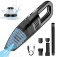 thumbnail image 1 of FLORAY Cordless Handheld Car Vacuum Cleaner, Portable Car Vacuum with Reusable HEPA Filter & 5 Attachments, Black, 1 of 7