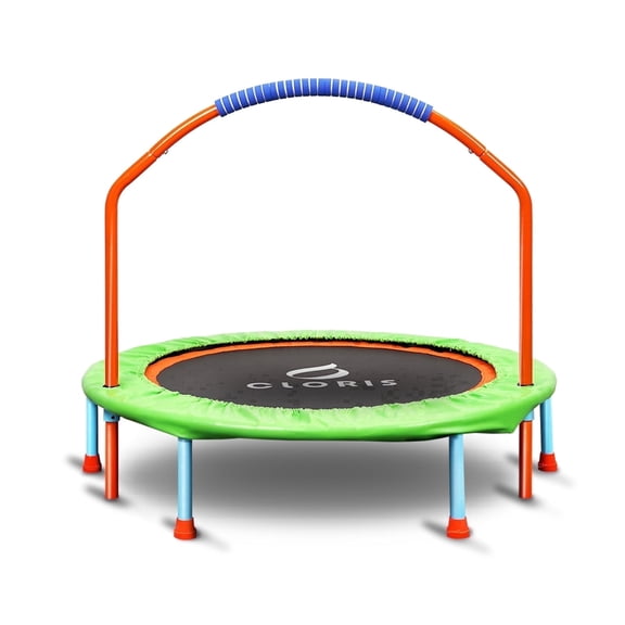 CLORIS 38'' Folding Trampoline - Max Load 220lbs Trampoline Rebounder Trampoline Best Gift