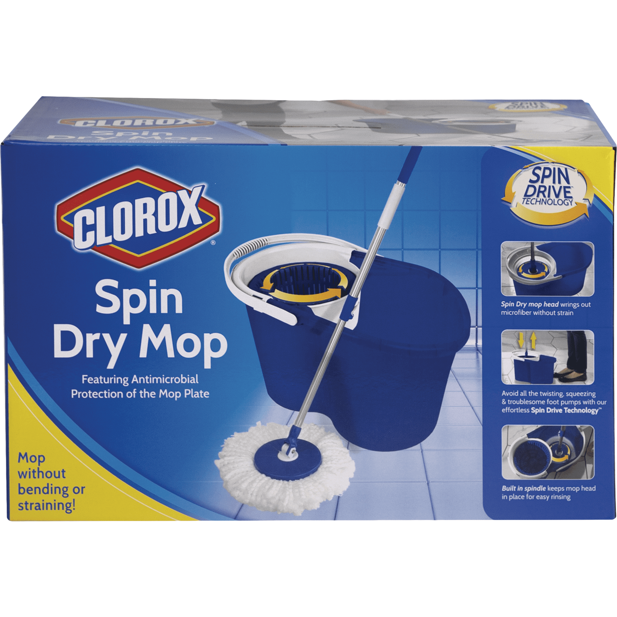 Cheap as Chips - The new deluxe spin mop! Get your hands