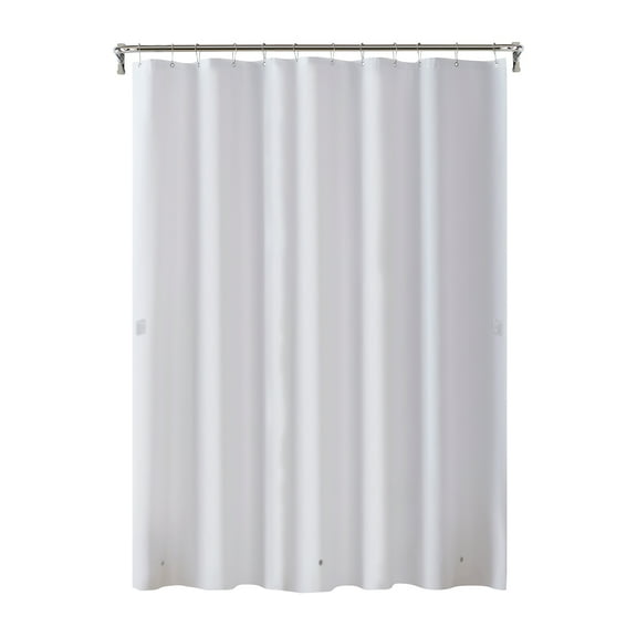 Clorox Shower Curtain Liner Heavyweight Waterproof PEVA with Metal Grommets 72" x 72" Frosty