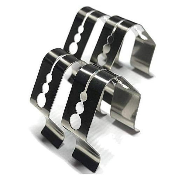 CLORY 4pcs Replacement Thermopro Maverick Probe Clip Universal Temperature Reading Thermometer Grill Clip Accessories, Smoker Ambient Probe Holder Probe Clip Holder