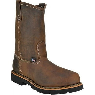 Thorogood® Men's 10" Steel Toe Wellington Brown Work Boots 804-3310