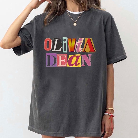 CLOTEX Comfort Colors Olivia Dean tee The Art of Loving LIVE Tour 2025 Olivia Dean tee Olivia Dean shirt Olivia Dean gif Olivia Dean, Blue Jean 4XL