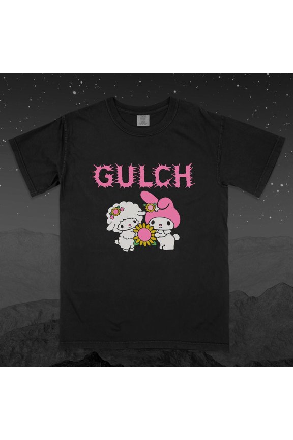 GULCH Band T-Shirt, Hardcore Punk, Comfort Colors® Heavyweight Tee, Graphite S