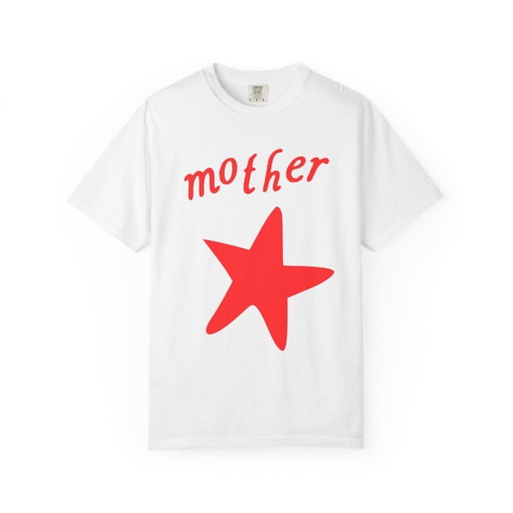 CLOTEX Mother Star Tee, Trendy Mom shirt, Mama Mothers day graphic t-shirt, Bay S