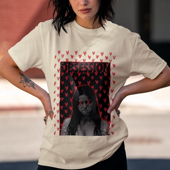 CLOTEX Obsession 2026 Movie "Freaky Nikki" T-Shirt, Chambray S