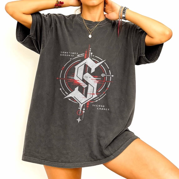 CLOTEX Shinedown Comfort Colors Shirt, Dark Gothic Rock Tee, Vintage Band Graphic, Unisex Shirt, Graphite 3XL