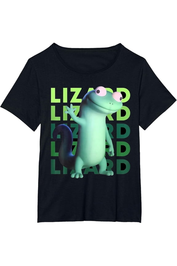 Surreal Lizard Meme T-Shirt, Unique Style, Fun Graphic Tee, Navy S