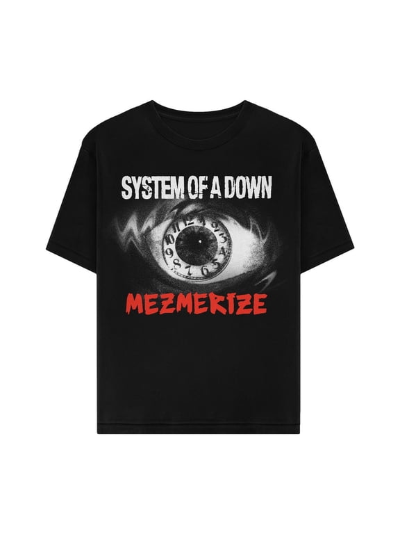 System of a Down Mesmerize T-Shirt, Ivory L