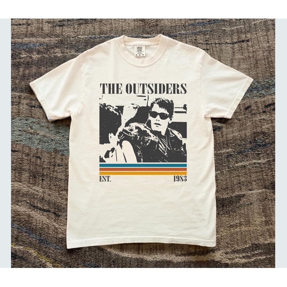 CLOTEX The Outsiders Movie Shirt, Comfort Colors Vintage Tee, Ivory S
