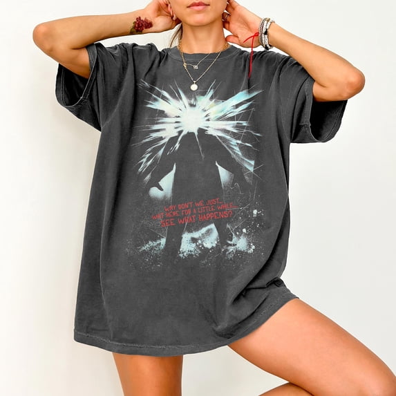 CLOTEX The Thing Movie T-Shirt – Cult Sci-Fi Horror Cinema Tee, Ivory S
