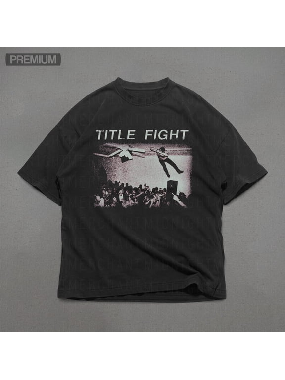 Title fight tshirt, Comfort colors shirt, Head in the ceiling fan shirt, Shoegaze band tees, gothic grunge clothing, indie band tees, Unisex, Watermelon M