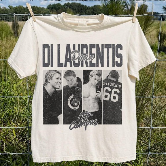 CLOTEX Vintage Dean Di Laurentis Briar U Comfort Color Shirt, Ivory XL