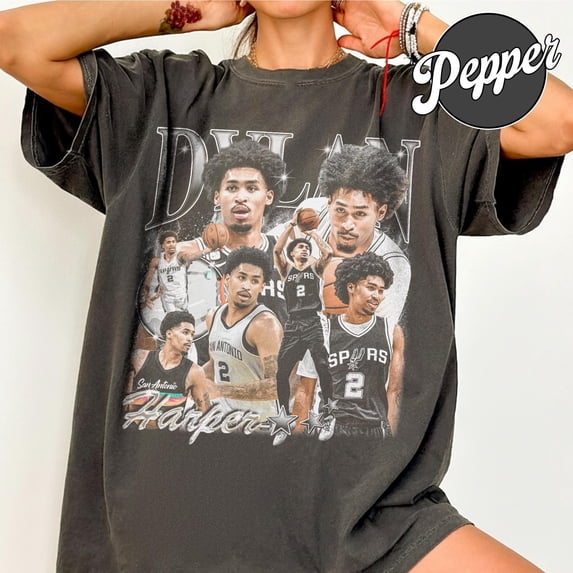 CLOTEX Vintage Dylan Harper Basketball Bootleg Rap Comfort Colors Shirt, Bay L