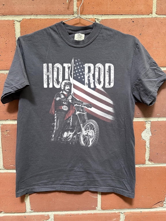 Vintage Hot Rod Movie Shirt, Retro Rod Kimble Andy Samberg Tshirt, Comfort Colors Stuntman Graphic Tee, Classic 2000s Comedy Film Gift, Graphite S