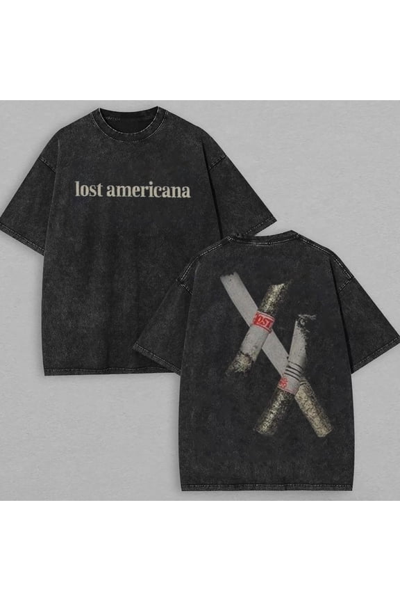 Vintage MGK 2026 Wash T-shirt, Lost American Tour 2025-2026, Uniex Shirt, MGK Shirt, Rock Band Graphic Shirt, Grey XL