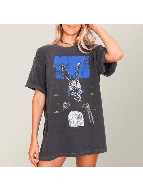 Vintage Movie T-Shirt Retro Darko Sci-Fi Streetwear Comfort Colors®, Denim M