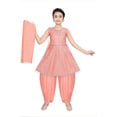 thumbnail image 1 of CLOTH ADDA Indian Ethnic Kids Girls Kurta Patiyala Dress with Dupatta, Hand Work, 2 to 8 Years, 10470, 1 of 2