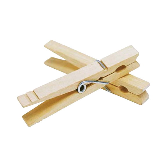 CLOTHESPIN WOOD 50CT