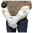 thumbnail image 1 of CLOTHGXL-103 Extra Large Goat Skin Beekeeping Gloves, 1 of 1