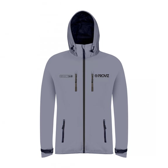 CLOTHING JACKET PROVIZ REFLECT360 OUTDOOR w/HOOD MENS MD