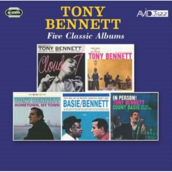 CLOUD 7 / BEAT OF MY HEART / HOMETOWN, MY TOWN / COUNT BASIE SWINGS. TONY BENNETT SINGS / IN PERSON