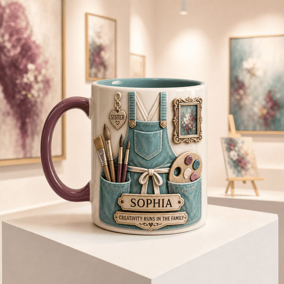 CLOUD MANOR Personalized Mug Artist Sister Studio Gift