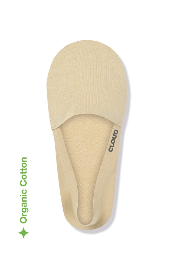 NO SHOW SOCKS Organic Beige