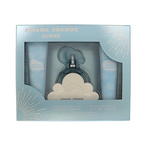 CLOUD WOMEN 3 PIECE GIFT SET - 3.4 OZ EAU DE PARFUM SPRAY by ARIANA GRANDE