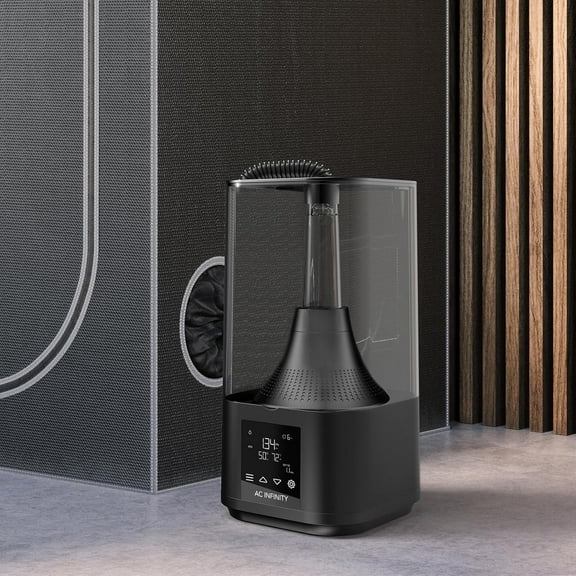 CLOUDFORGE , Plant Humidifier 4.5L with VPD Humidity Controls, 10-Level Precision Vaporizer, Extendable Targeting Hose and No-Leak Seal for Grow Tents