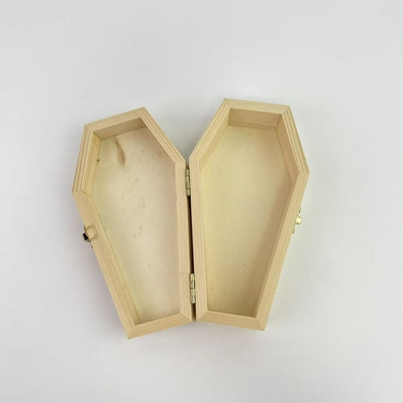 CLOUDPET Pet caskets, Wooden Pet Burial Box, 35" Loving Dog Memorial, Strong and Safe Pet Coffin, Dignified Dog Casket, Hinged Lid Cat Casket, Baltic Birch Dog Burial Box