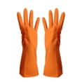 thumbnail image 1 of CLOUDQ Long Rubber Cleaning Gloves, Waterproof Dish Washing Gauntlets, Kitchen Latex Household Gloves, 1-Pair Protective Wear for Gloves Gloves Washing Hand Rubber Long Cleaning Warm Gloves, 1 of 3