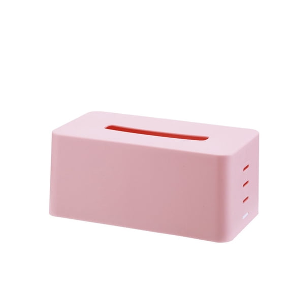 CLOUDQ Tissue Box Cover Rectangular, Handmade Facial Holder Dispenser, 1-Piece Bathroom Kitchen Decor for Bathroom Kitchen Bedroom Home Restaurant AS-C-001 One