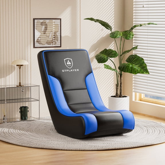 CLOUDREST PRO Floor Gaming Chair for Teens, Video Game Rocker Chair for Bedroom, Game Room