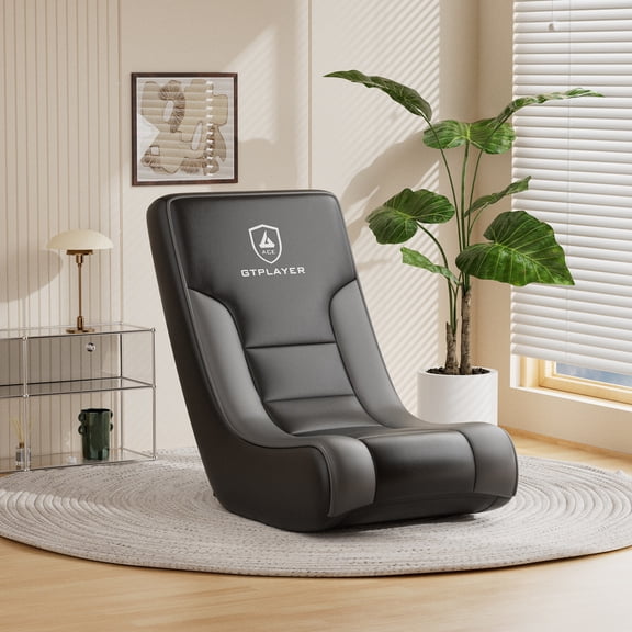 CLOUDREST PRO Floor Gaming Chair for Teens, Video Game Rocker Chair for Bedroom, Game Room
