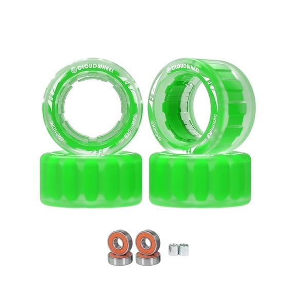 CLOUDWHEEL Discovery FE 105mm Electric Skateboard Wheels,Urban All Terrain Off Road Longboard Wheels (Set of 4)