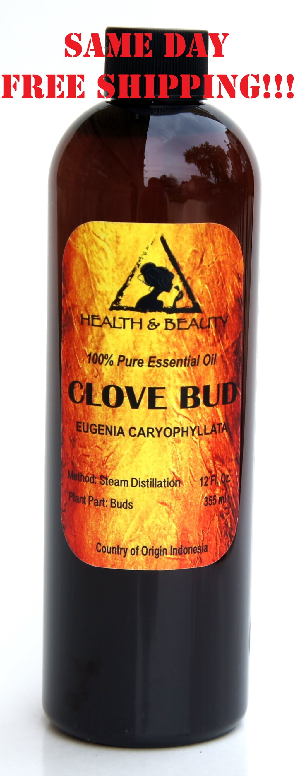 CLOVE BUD ESSENTIAL OIL AROMATHERAPY 100% PURE NATURAL 12 OZ