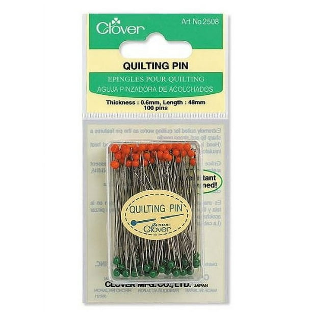 CLOVER Q2508 Quilting Pins100/Pkg