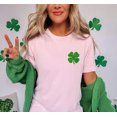 thumbnail image 1 of CLOVER ST PATRICS DAY Graphic Short sleeve T-Shirt, 1 of 3